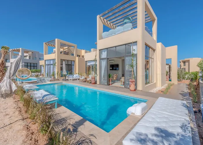 La Gouna Boutique House In Tawila 4br Heated Pool فيلة