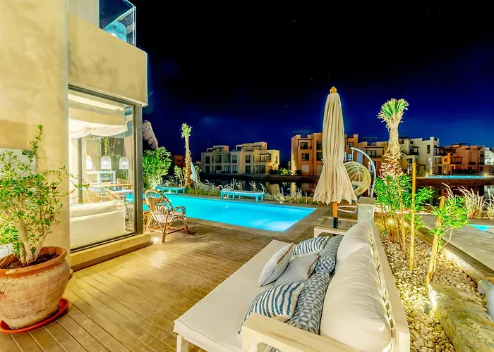 فيلة La Gouna Boutique House In Tawila 4br Heated Pool الغردقة