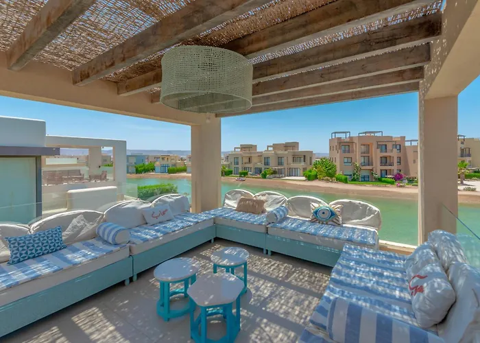 فيلة La Gouna Boutique House In Tawila 4br Heated Pool *